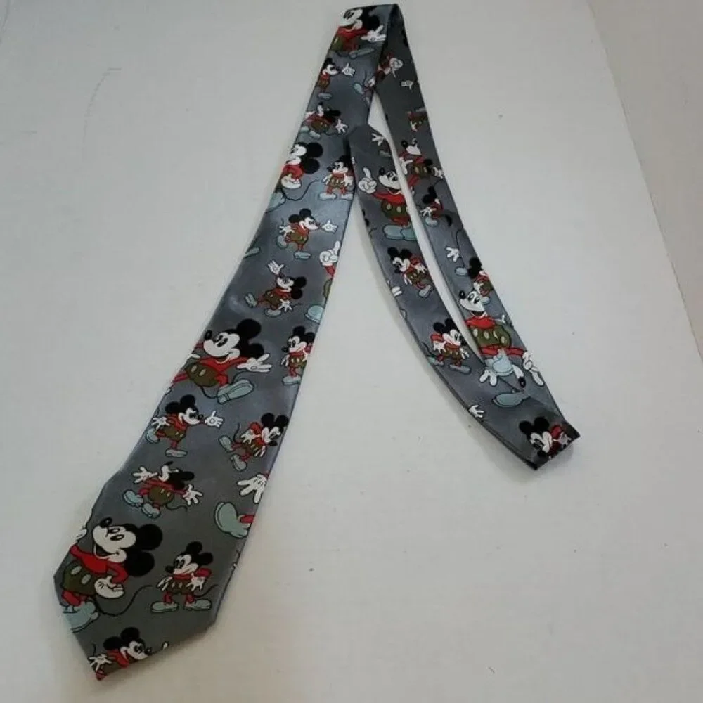 Disney Mickey Mouse Men's Neck Tie Vintage Man's